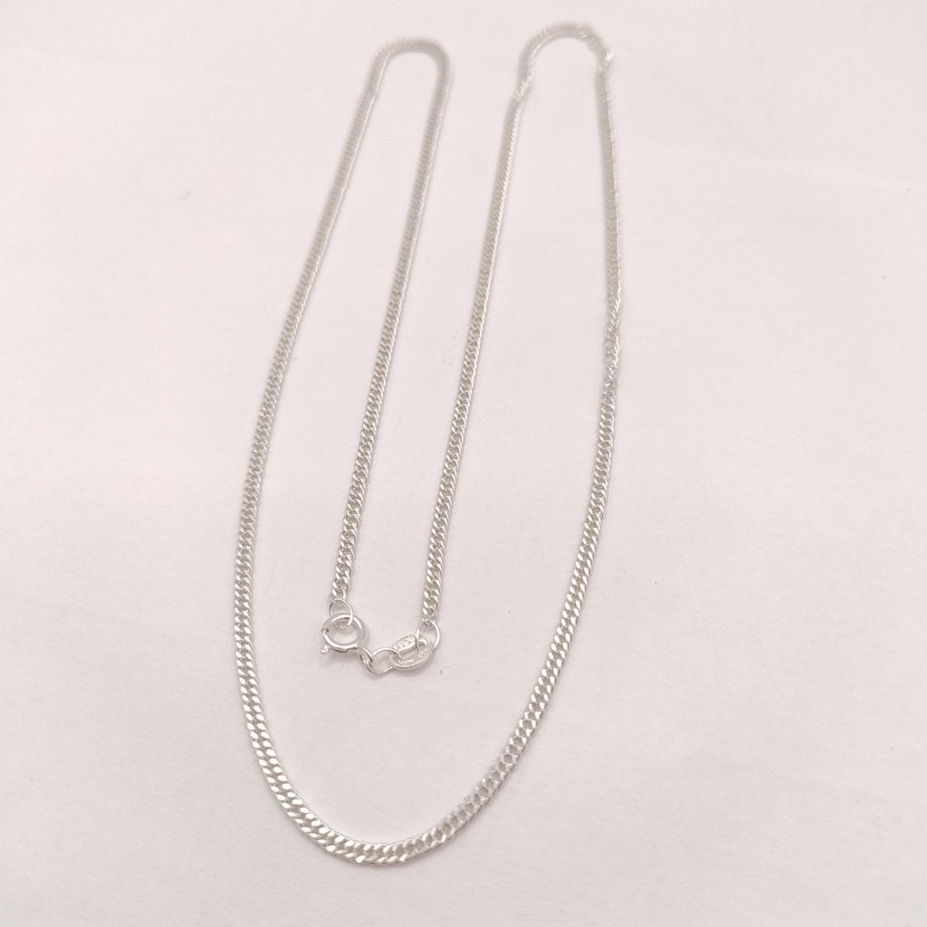 CADENA BARBADA PLATA .925 50 CM 4.12 GR (NUEVO)