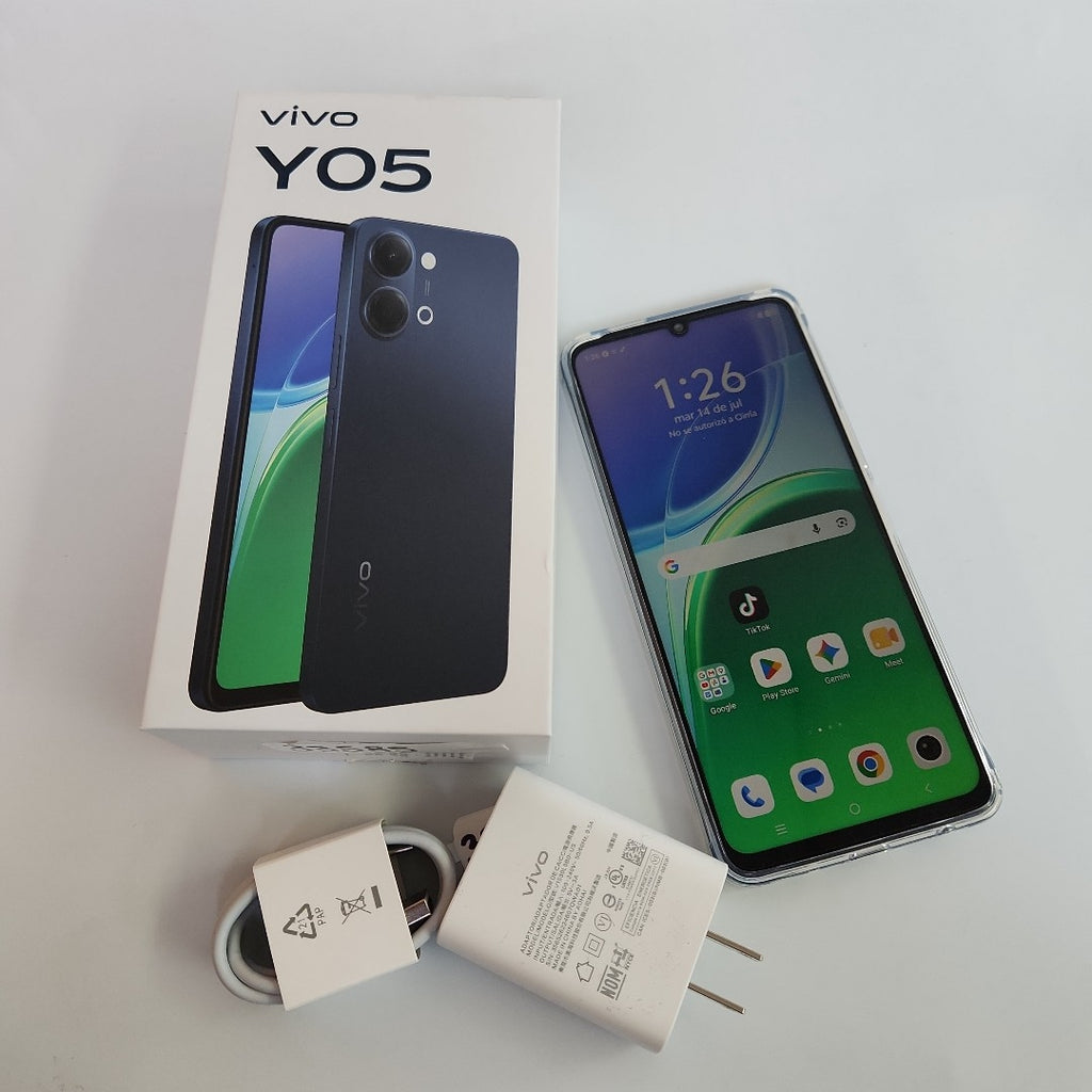 CELULAR VIVO Y05 V2556 (2026) 128 GB 4 GB RAM (SEMINUEVO)