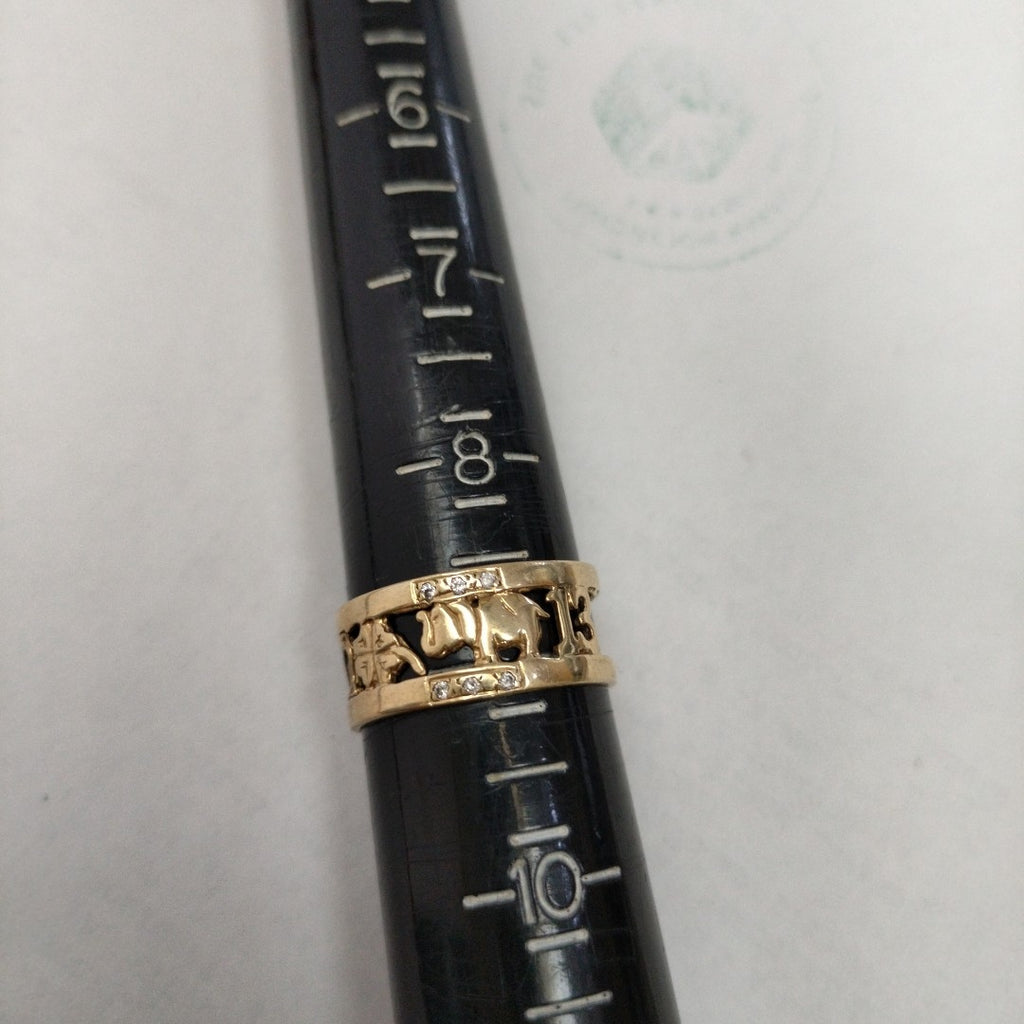ANILLO ORO 10 K 3,30 GRMS (SEMINUEVO)