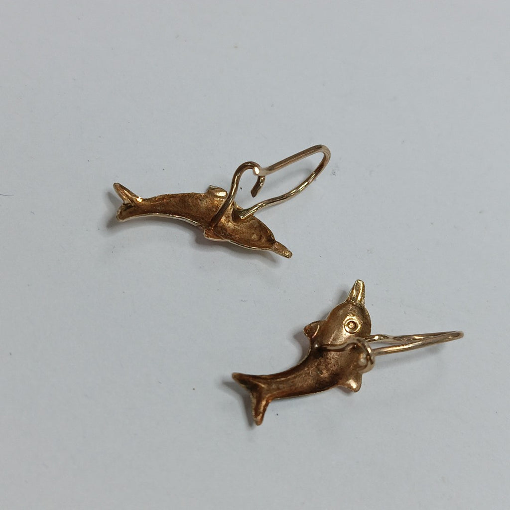 ARETES PAR ORO 14 K 1.1 GRMS (SEMINUEVO)