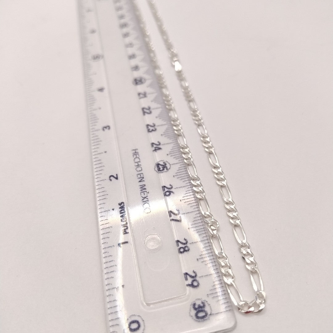 CADENA 3X1 PLATA .925 60 CM 8.02 GR (NUEVO)