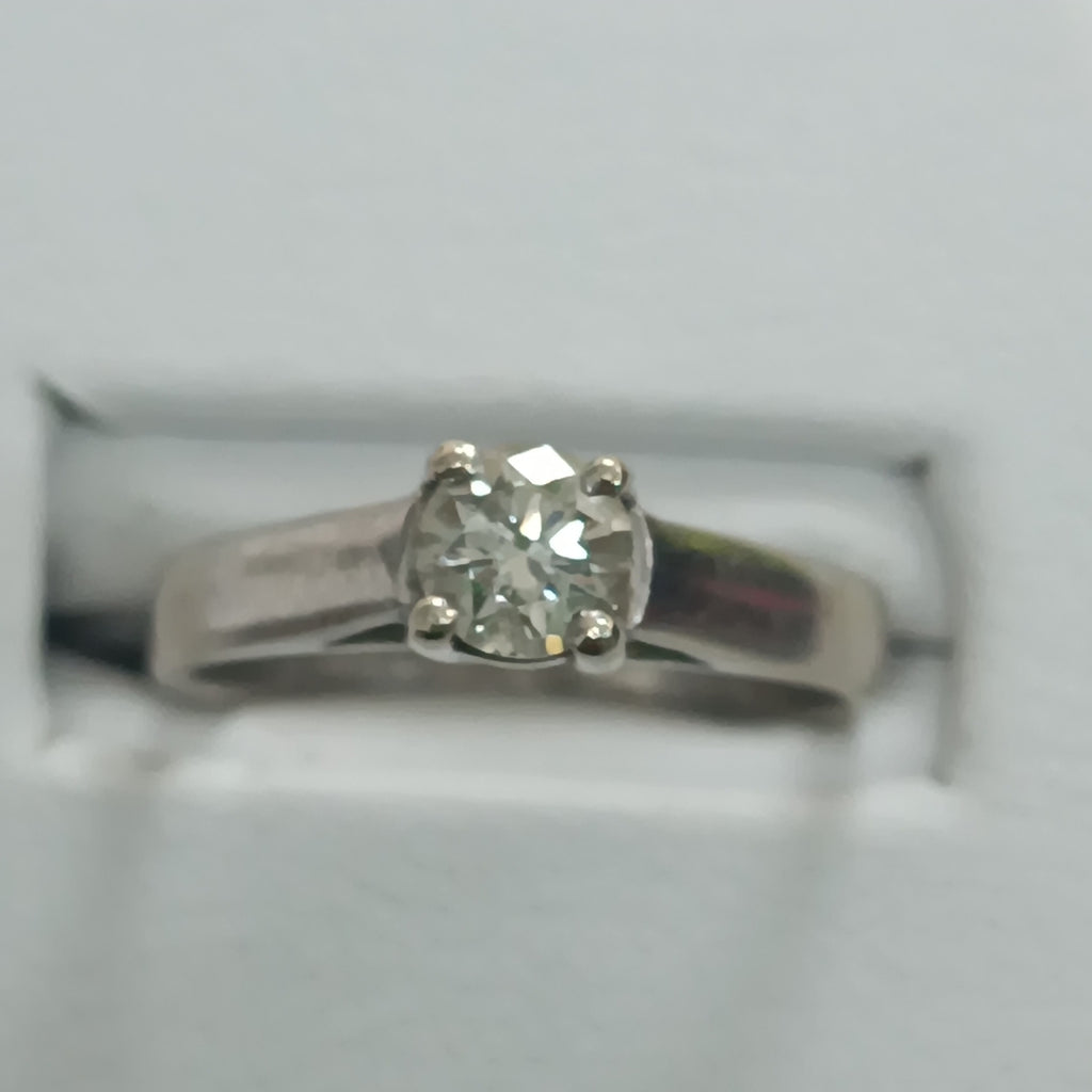 ANILLITO ORO BLANCO 14 K 2,60 GRMS (SEMINUEVO)