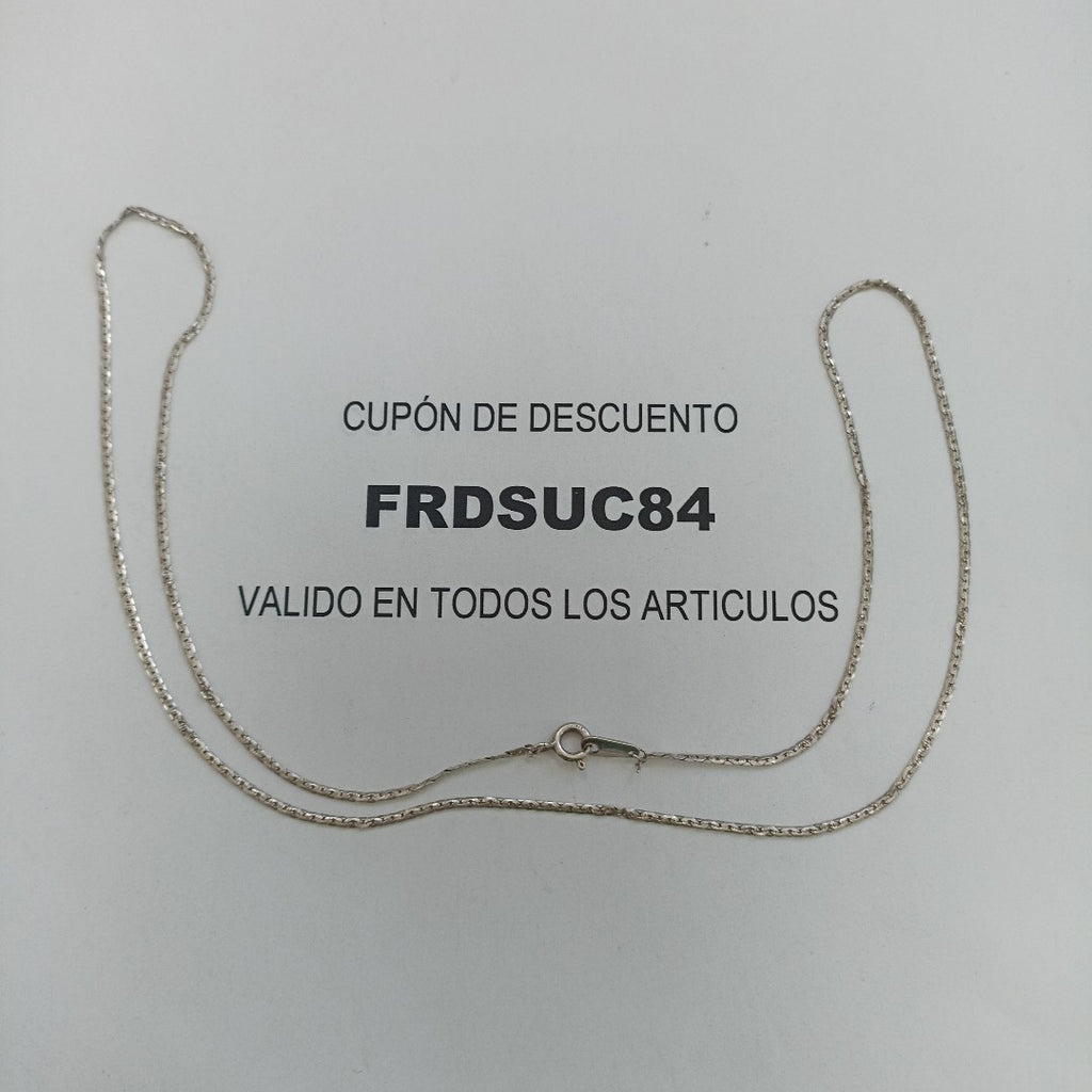 CADENA PLATA 3.3 GRMS (SEMINUEVO)