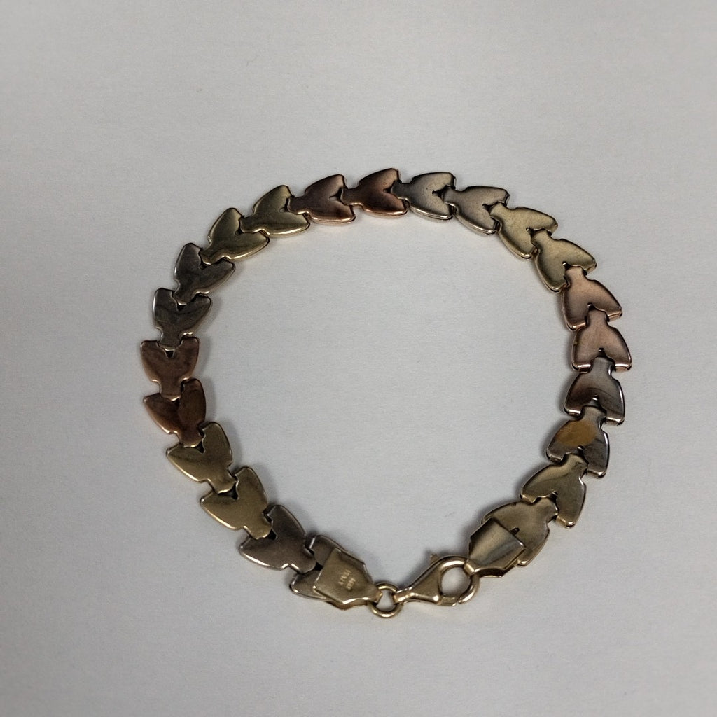 PULSERA ORO,ORO BLANCO 14 K 9,60 GRMS (SEMINUEVO)
