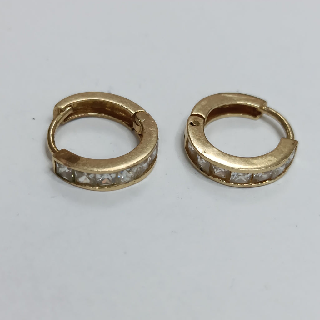 ARRACADAS PAR ORO 14 K 2.8 GRMS (SEMINUEVO)