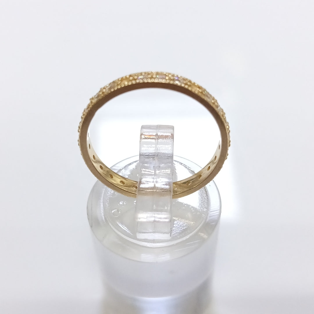 ANILLITO, MEDIA CHURUMBELA ORO 14 K 1.8 GRMS (SEMINUEVO)