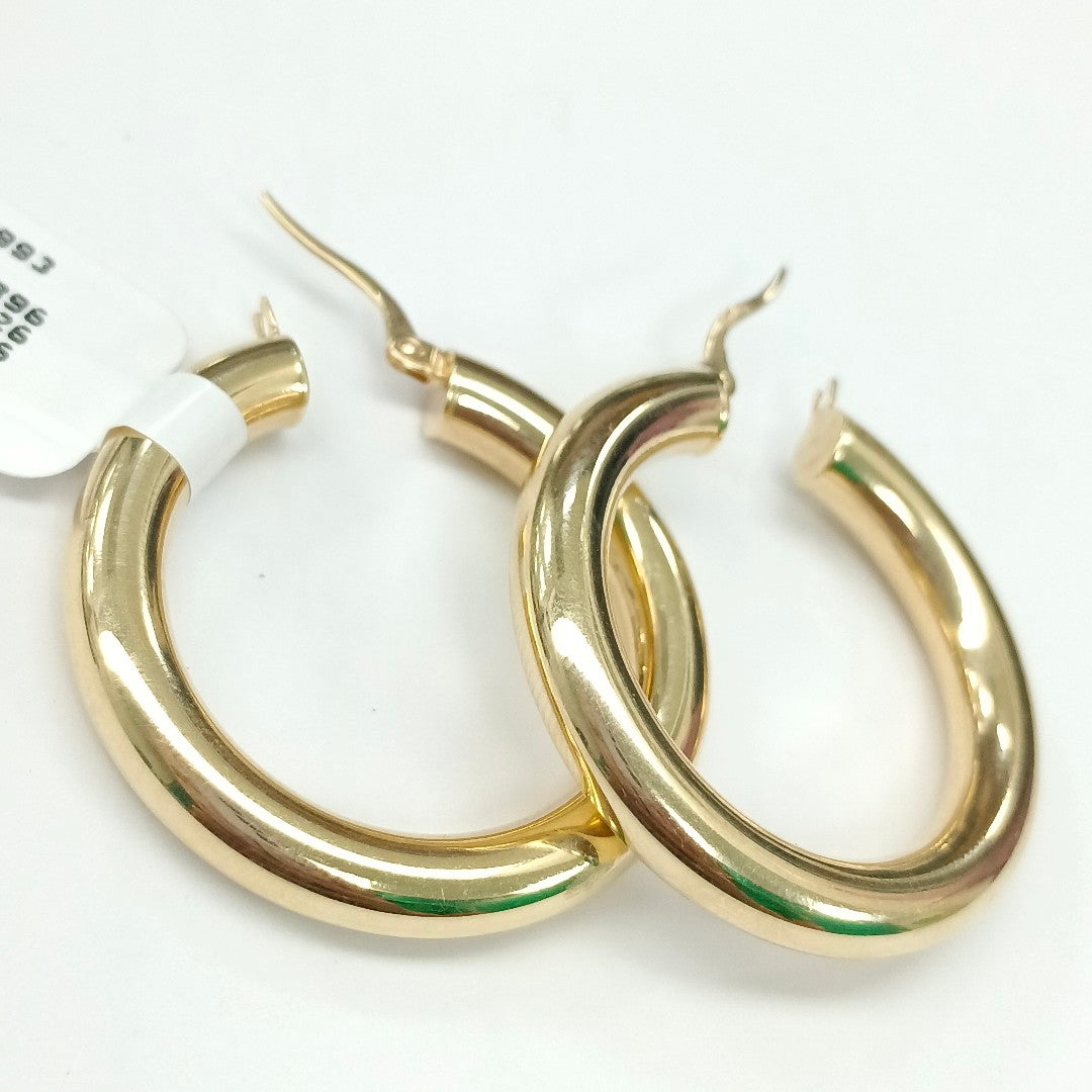 ARRACADAS PAR ORO 14 K 5,10 GRMS (SEMINUEVO)