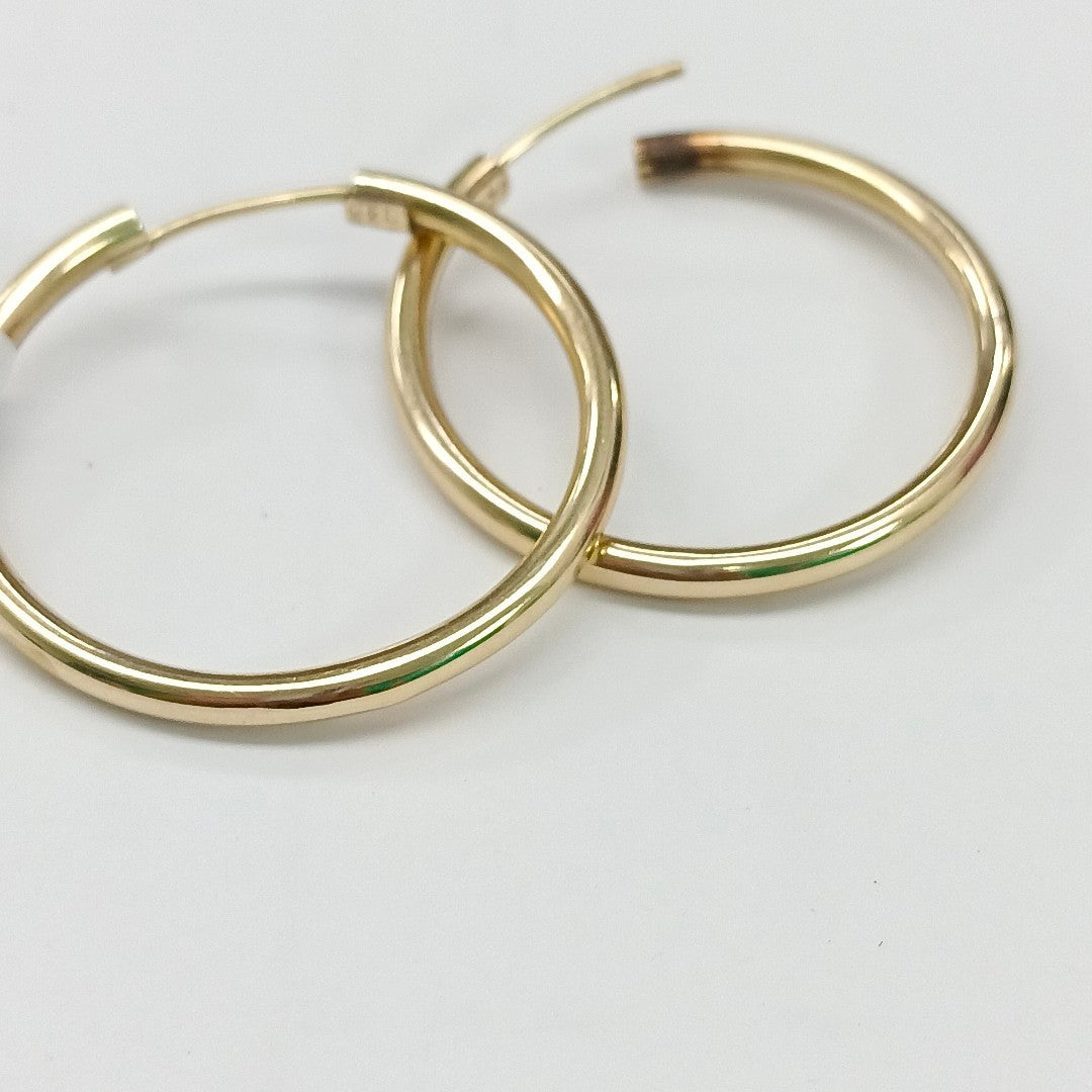 ARRACADAS PAR ORO 14 K 3,60 GRMS (SEMINUEVO)