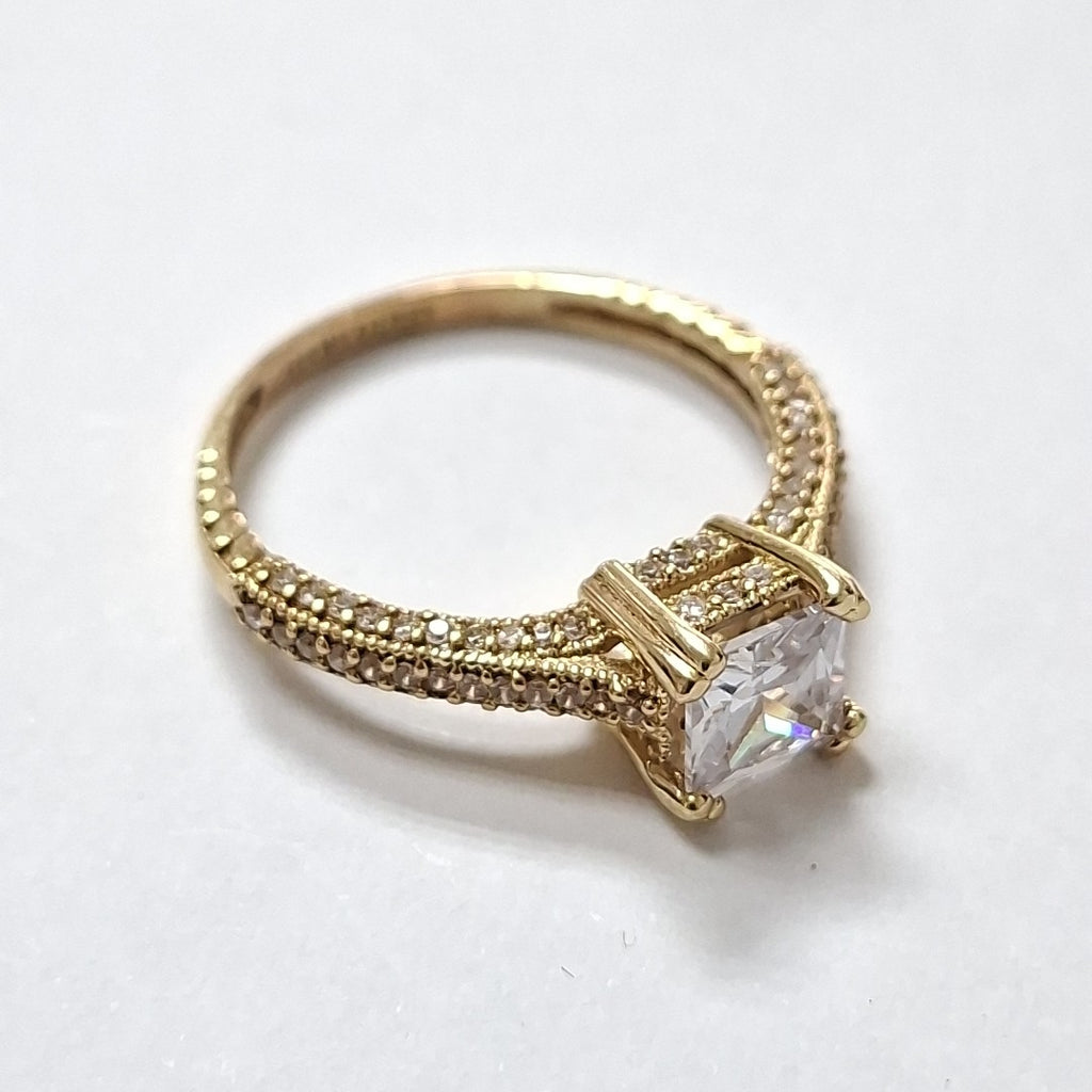 ANILLO ORO 10 K 3,30 GRMS (SEMINUEVO)