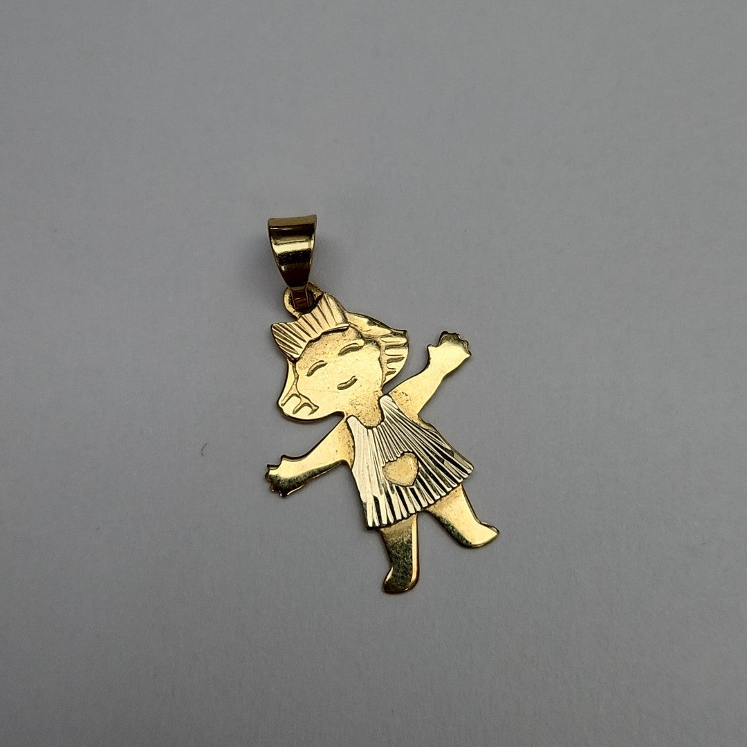 DIJE ORO 14 K 1 GRMS (SEMINUEVO)