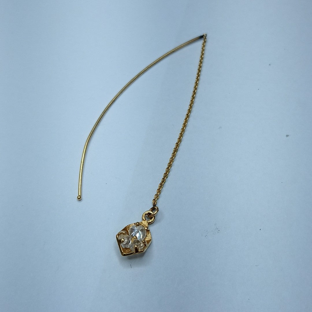 VIOLADORES PAR ORO 14 K 1.8 GRMS (SEMINUEVO)