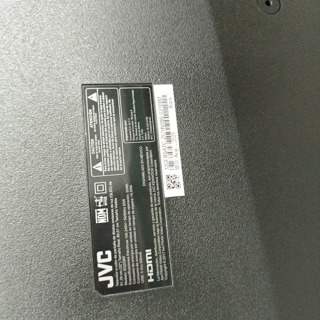 PANTALLA JVC SI32QRF (2025) 32" QLED 4K (SEMINUEVO)
