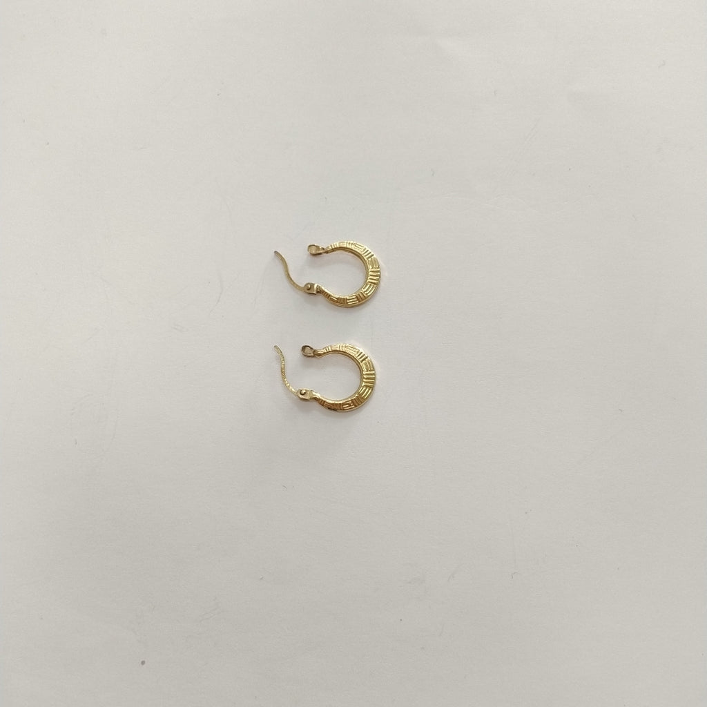 ARRACADAS PAR ORO 10 K 1 GRMS (SEMINUEVO)