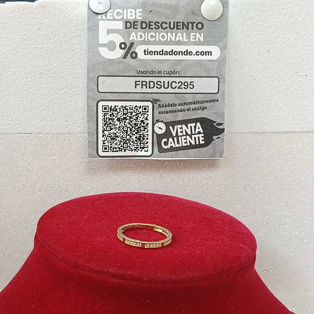ANILLOS DAMA ORO 14K 1.6 (NUEVO)
