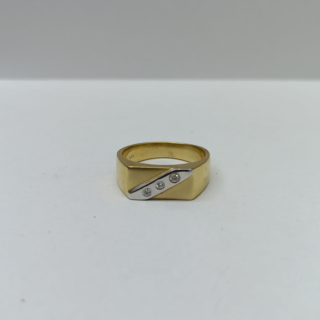 ANILLO ORO 14 K 5.1 GRMS (SEMINUEVO)
