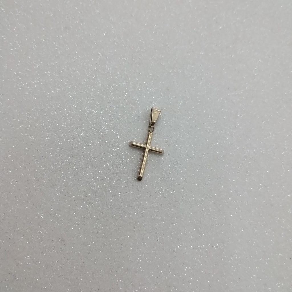 CRUCIFIJO,DIJE ORO 10 K 0,80 GRMS (SEMINUEVO)