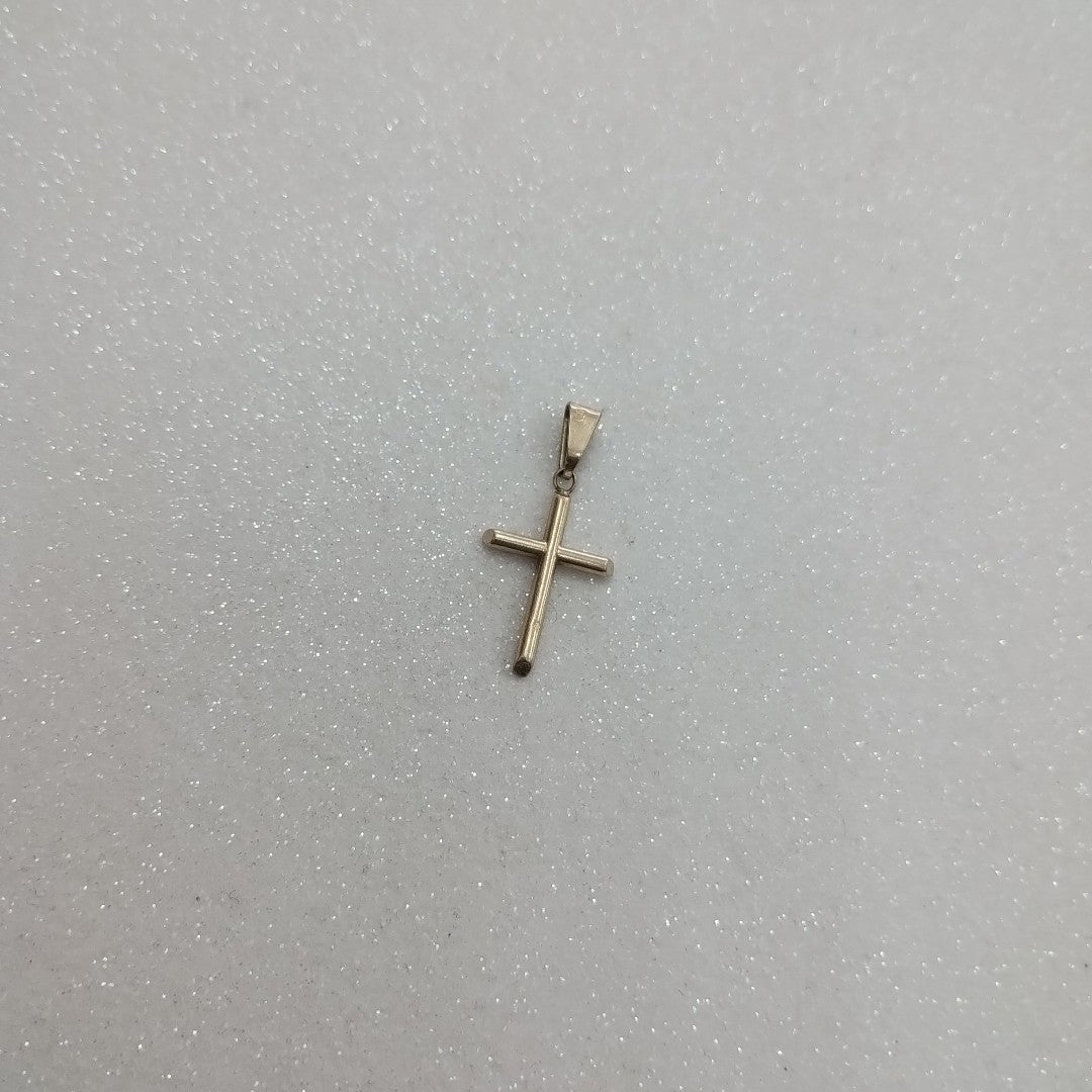 CRUCIFIJO,DIJE ORO 10 K 0,80 GRMS (SEMINUEVO)
