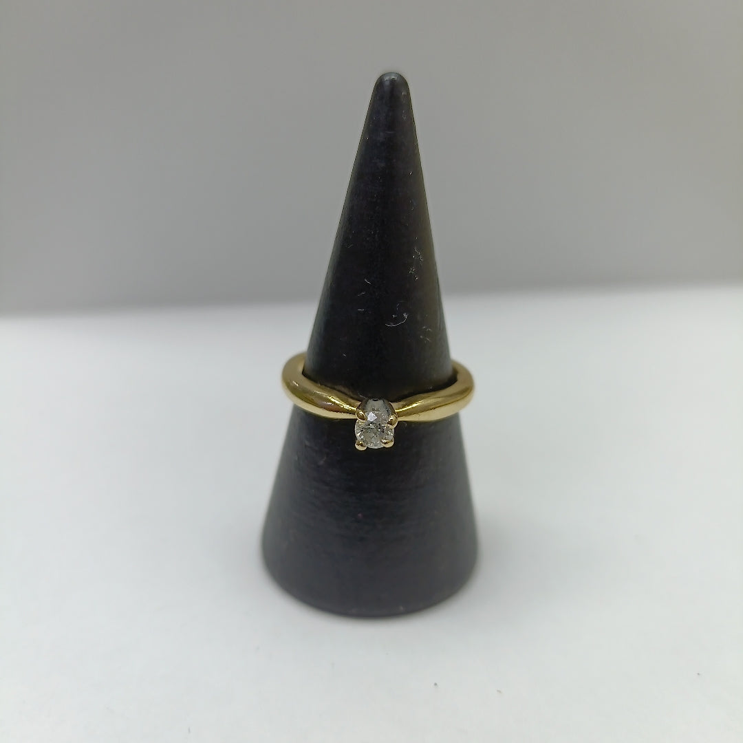 SOLITARIO ORO 14 K 2.5 GRMS (SEMINUEVO)
