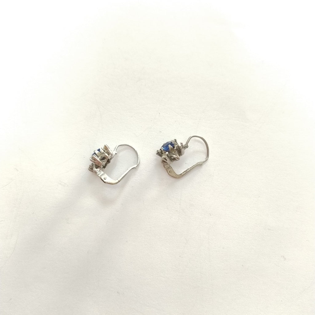 ARETES PAR ORO,ORO BLANCO 14 K 2,70 GRMS (SEMINUEVO)