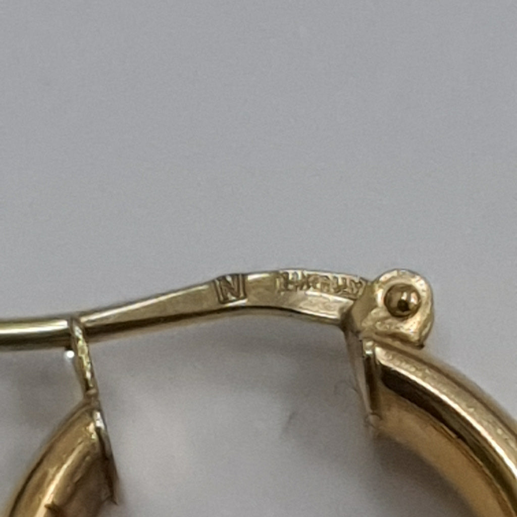 ARETES PAR ORO 14 K 2,40 GRMS (SEMINUEVO)
