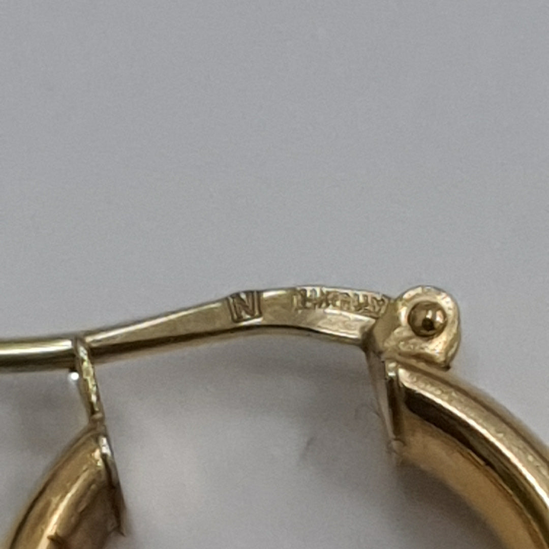 ARETES PAR ORO 14 K 2,40 GRMS (SEMINUEVO)