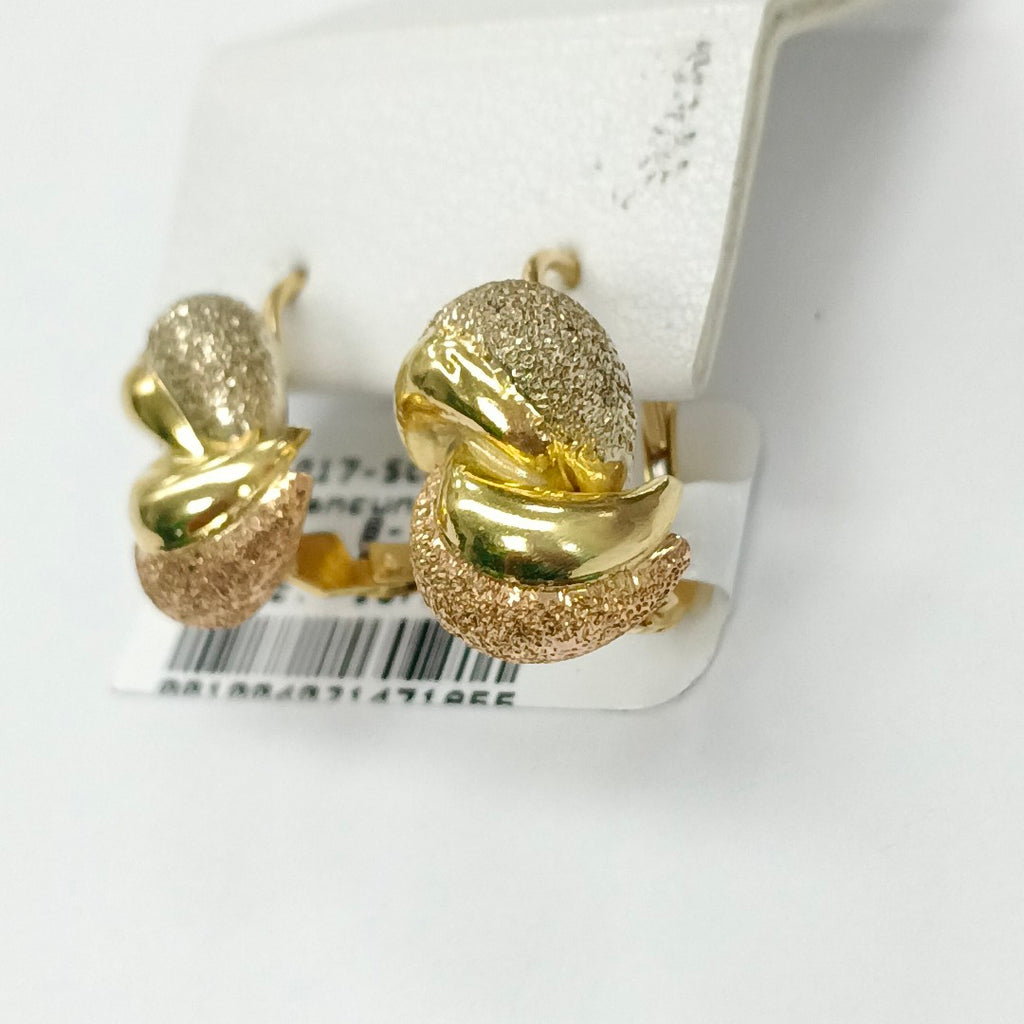 ARETES PAR ORO 18 K 5,50 GRMS (SEMINUEVO)