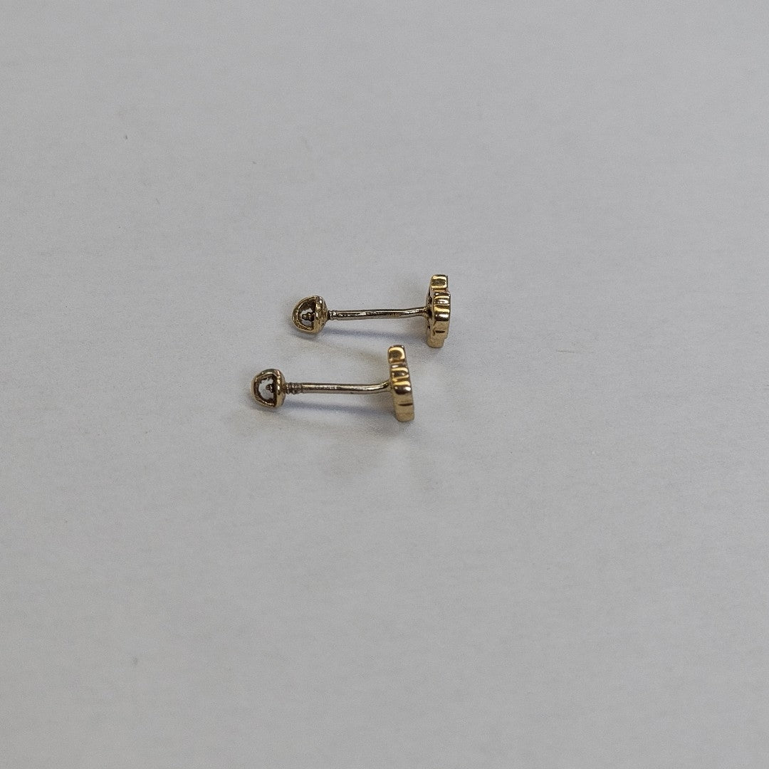 BROQUELES PAR ORO 14 K 0.8 GRMS (SEMINUEVO)