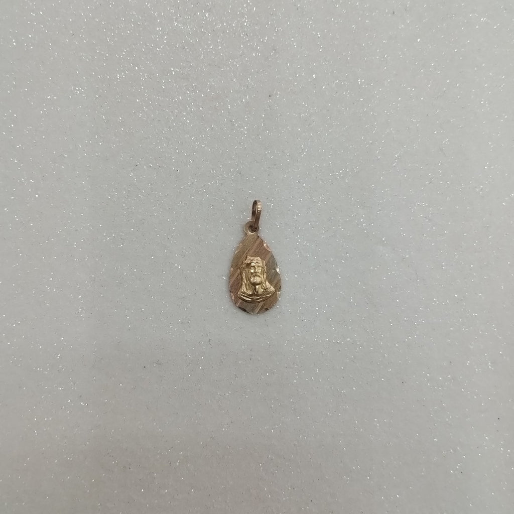 MEDALLA RELIGIOSA ORO COMBINADO 14 K 1,20 GRMS (SEMINUEVO)