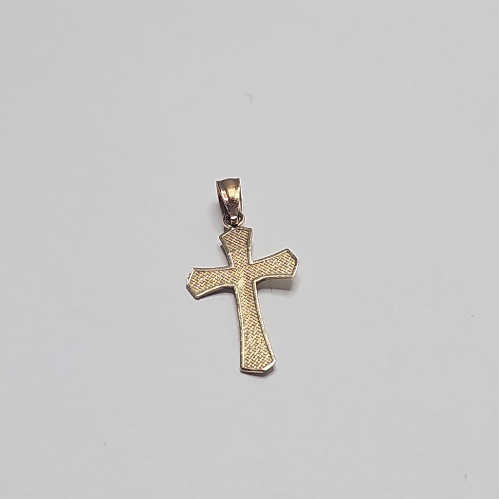 CRUCIFIJO ORO 14 K 0,70 GRMS (SEMINUEVO)