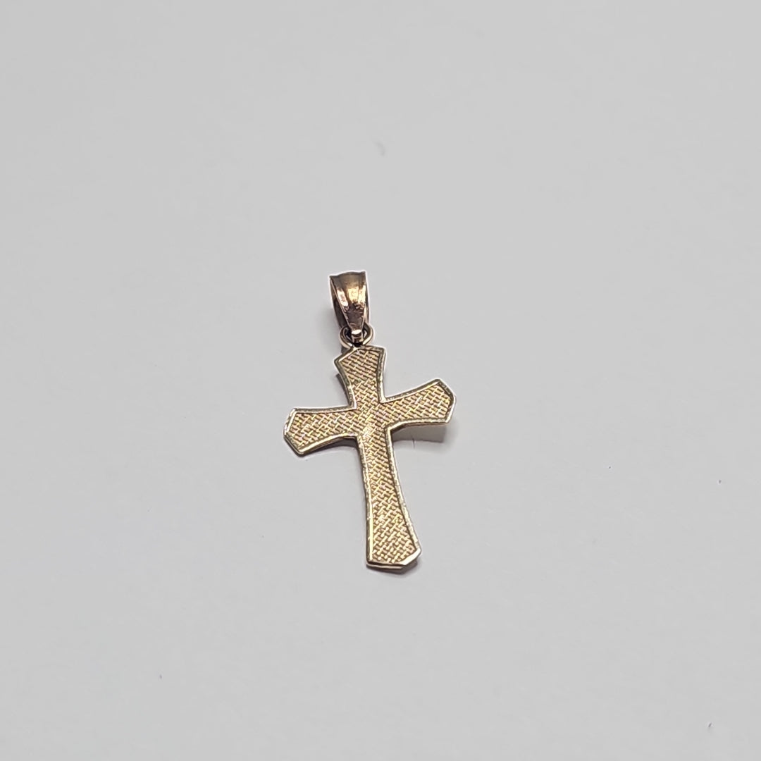 CRUCIFIJO ORO 14 K 0,70 GRMS (SEMINUEVO)