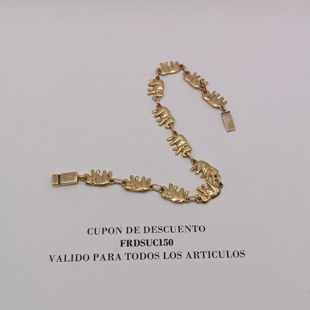 PULSERA ORO 10 K 8,60 GRMS (SEMINUEVO)