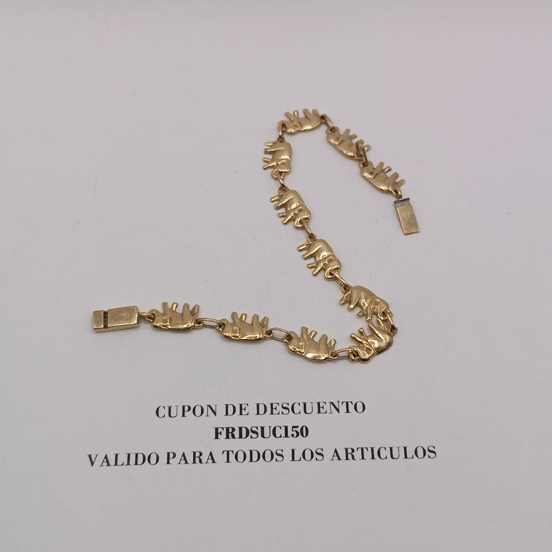 PULSERA ORO 10 K 8,60 GRMS (SEMINUEVO)