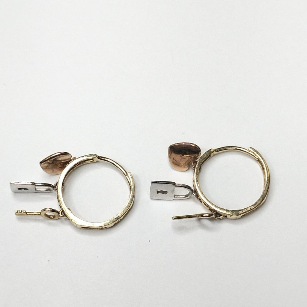 ARETES PAR ORO 14 K 2.3 GRMS (SEMINUEVO)