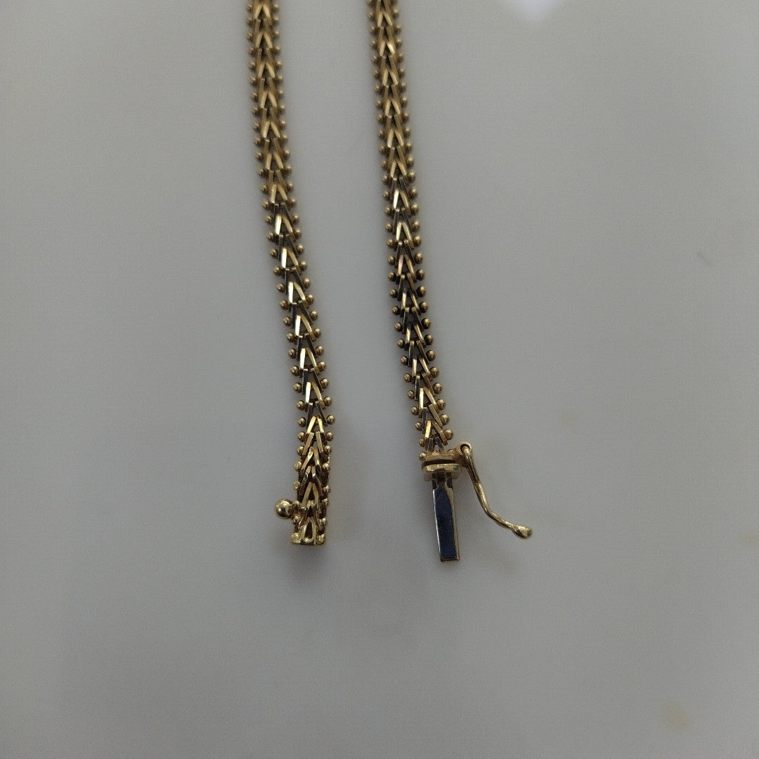 GARGANTILLA ORO 14 K 16.9 GRMS (SEMINUEVO)