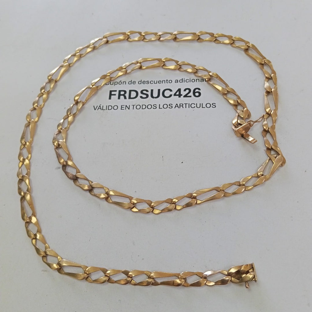 CADENA ORO 10 K 19 GRMS (SEMINUEVO)