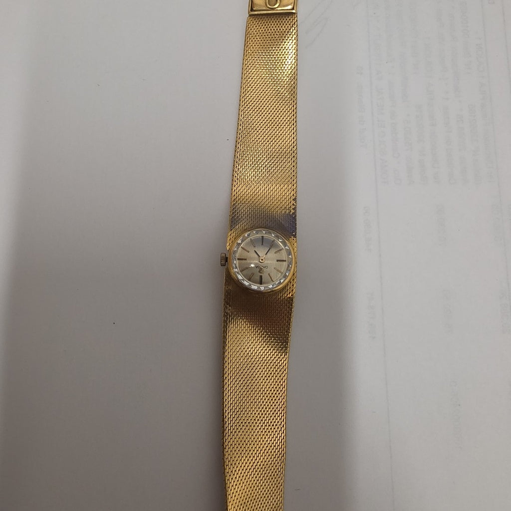 RELOJ CAJA Y PULSO ORO ORO 18 K 46 GRMS (SEMINUEVO)