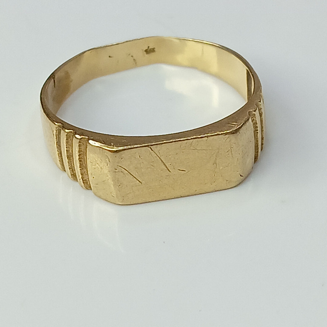 ANILLO ORO 14 K 3.3 GRMS (SEMINUEVO)