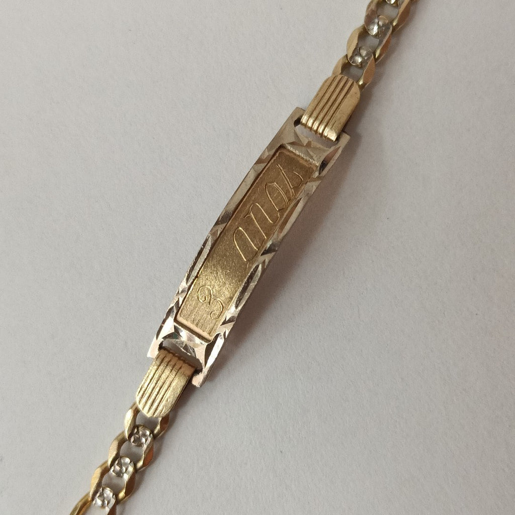 ESCLAVA ORO 10 K 3,90 GRMS (SEMINUEVO)