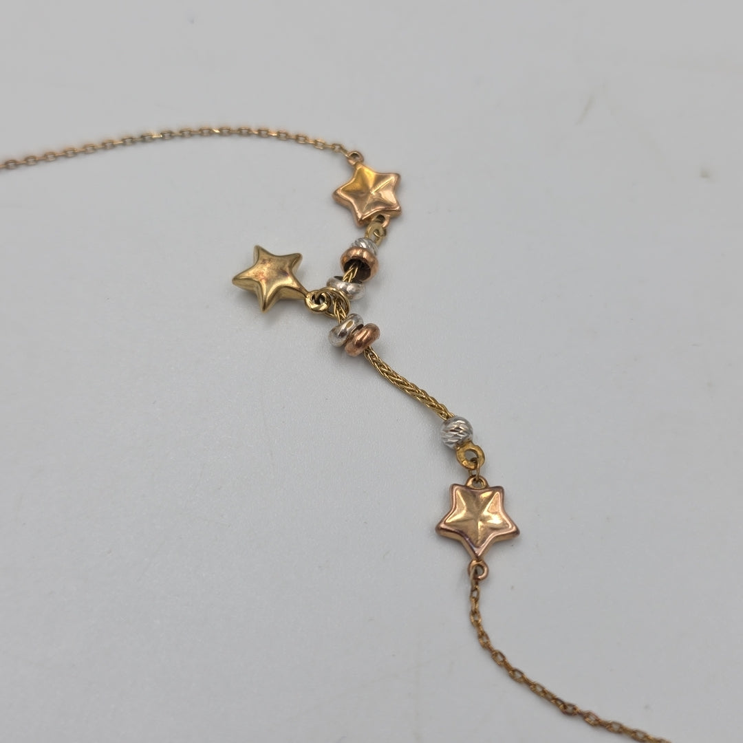 PULSERA ORO, ORO COMBINADO 14 K 1.8 GRMS (SEMINUEVO)