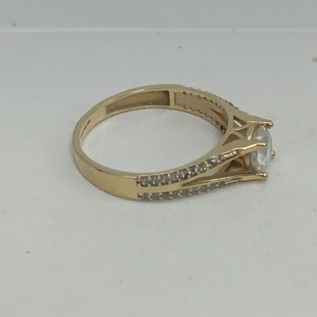ANILLO ORO 14 K 2,10 GRMS (SEMINUEVO)
