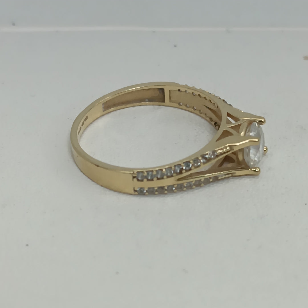 ANILLO ORO 14 K 2,10 GRMS (SEMINUEVO)