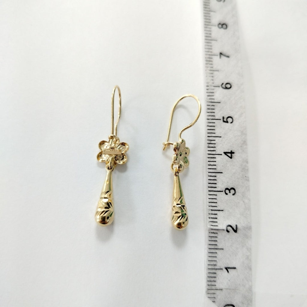 ARETES PAR ORO 14 K 2,20 GRMS (SEMINUEVO)