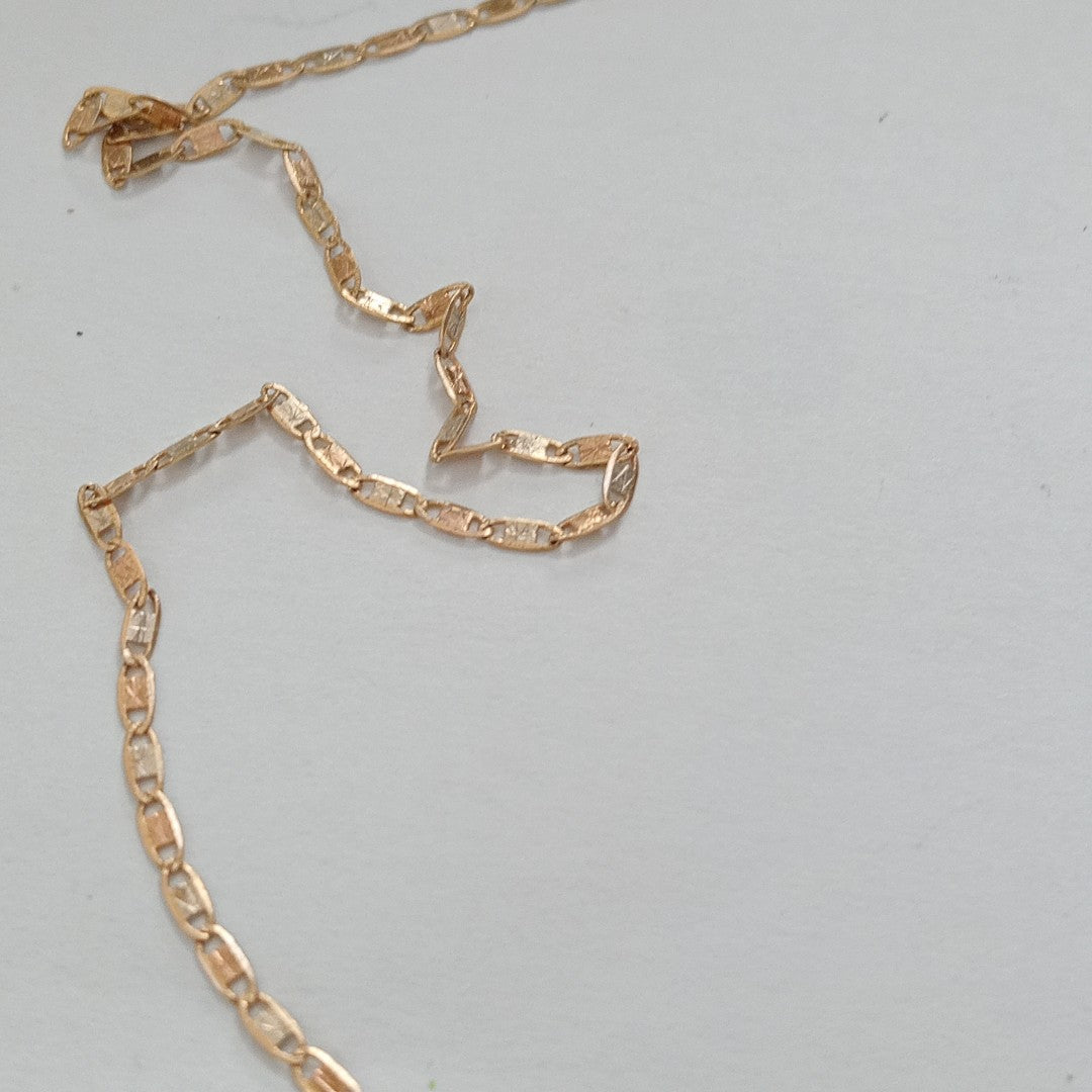 CADENA, DIJE ORO 10 K 2.4 GRMS (SEMINUEVO)