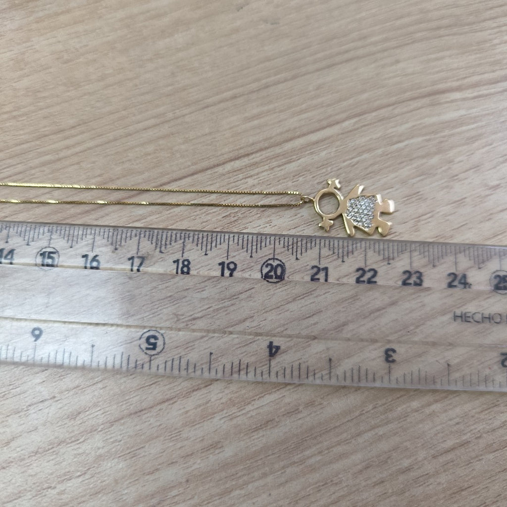 GARGANTILLA ORO 14 K 2,40 GRMS (SEMINUEVO)