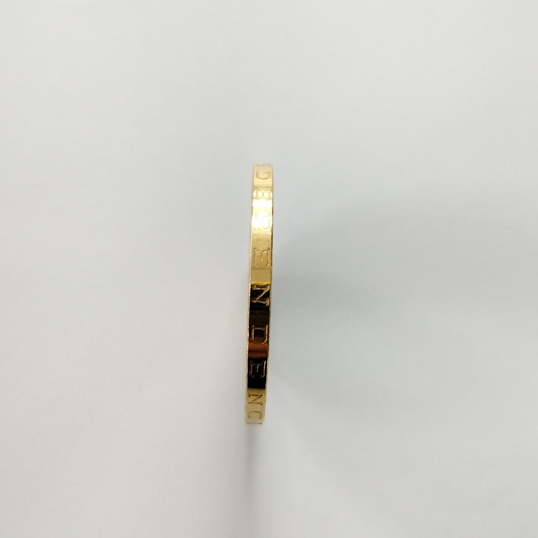 K1 41.6 GRMS 21 K IDENTIFICACIÓN MONEDA NOMINATIVA MONEDAS PESOS 50 PESOS (SEMINUEVO)