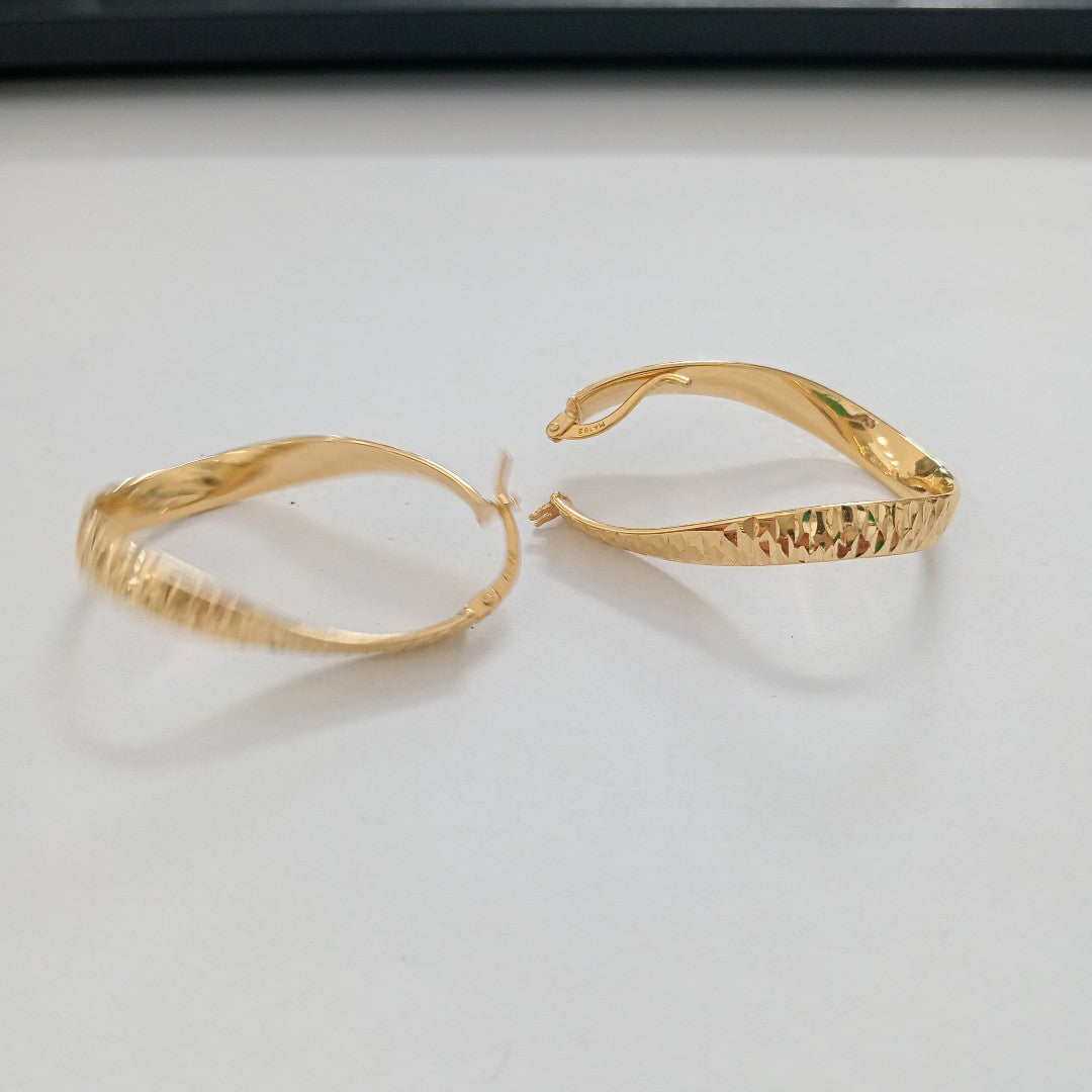 ARRACADAS PAR ORO 10 K 2.6 GRMS (SEMINUEVO)