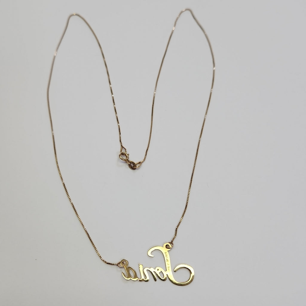 GARGANTILLA ORO 14 K 1.5 GRMS (SEMINUEVO)