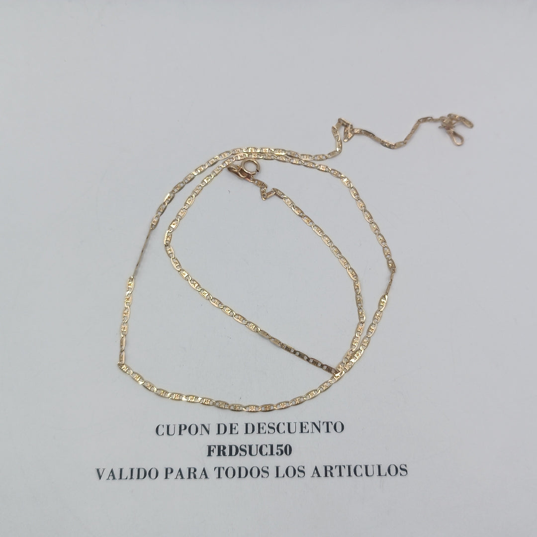 CADENA ORO 10 K 2.4 GRMS (SEMINUEVO)