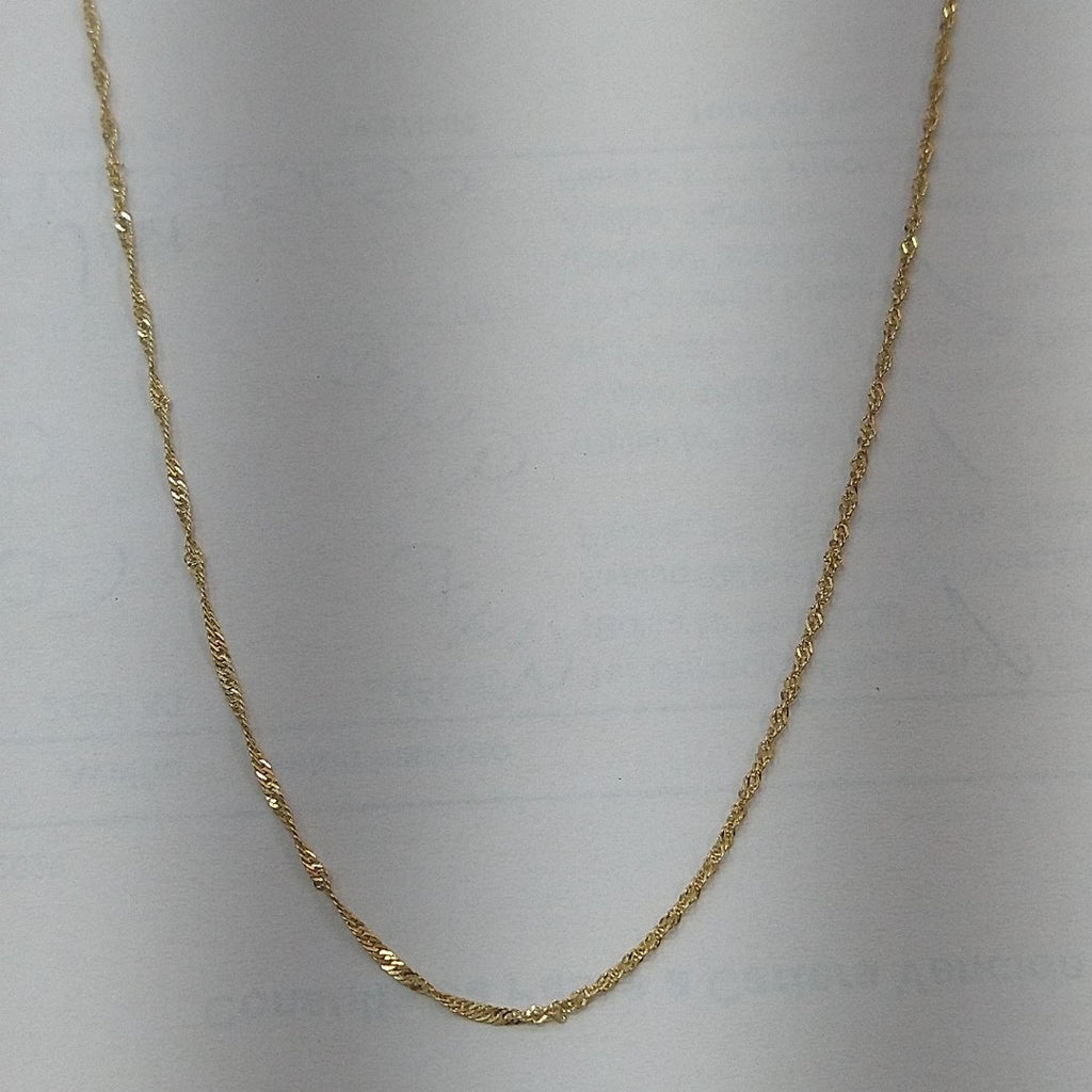 CADENA ORO 10 K 0.9 GRMS (SEMINUEVO)