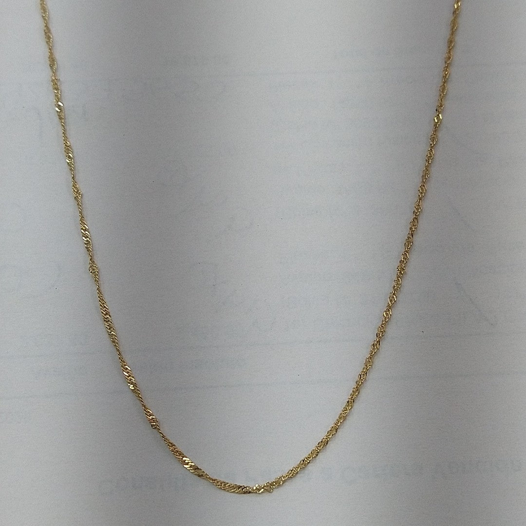 CADENA ORO 10 K 0.9 GRMS (SEMINUEVO)